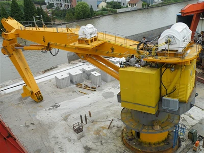 ABS Sertifikalı 100 Tonluk Katlanır Bomlu Açık Deniz Vinci: Kapalı Alanlarda ...