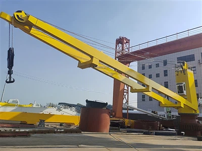 YFMCC3028: Dört Üniteli 30T/28m Toplu Kargo Vinçleri Fabrika Testlerini Başar...